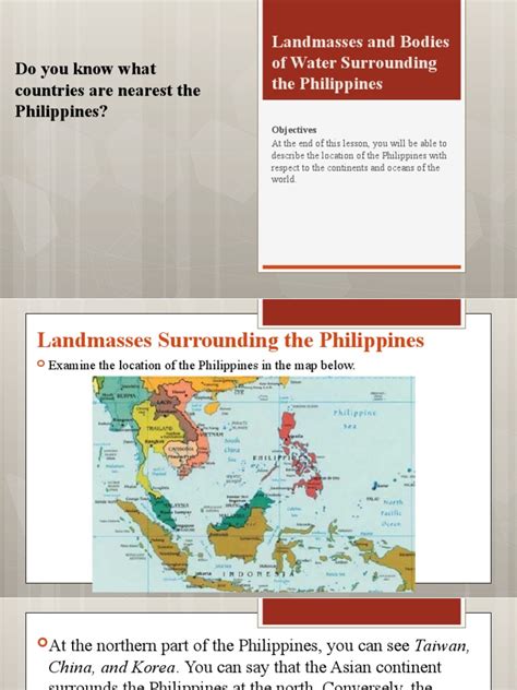 what are the landmasses and bodies of water within the par|WATER BODIES IN THE PHILIPPINES: Classification according .